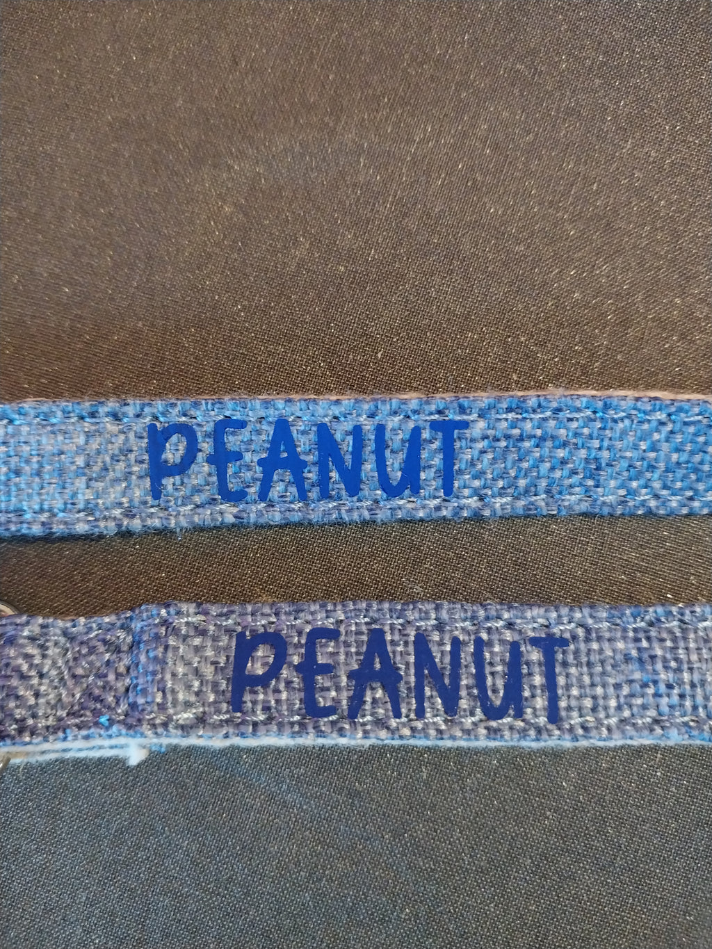 Personalized Hemp Dog Collar and Leash Set